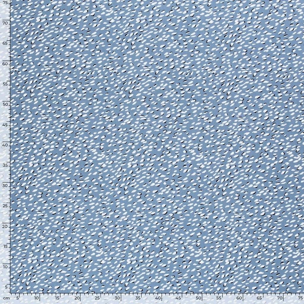 Whispered Dots Bamboo Poplin Fabric 3 Whispered Dots Bamboo Poplin Fabric - Image 3