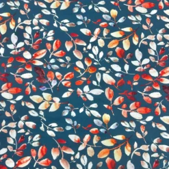 Multicoloured Leaves Viscose Challis Fabric -Ernst Fabric Store FC5545BC 1AA0 46D3 944A ABDFA9D845B1