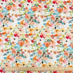 Colourful Multi Floral Linen Blend Fabric 6 Colourful Multi Floral Linen Blend Fabric -Ernst Fabric Store FE3DB13B 43BA 404D BA74 A5D7B3296903