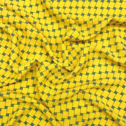 Yellow Basketweave Pattern Crepe Fabric -Ernst Fabric Store FF9BEA05 C5FE 46C2 848A A8E86588C4C4