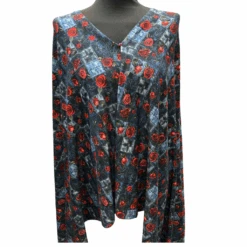 Evening Bloom French Terry Fabric -Ernst Fabric Store FFF76915 A20C 420F A923 C7810805DAB5