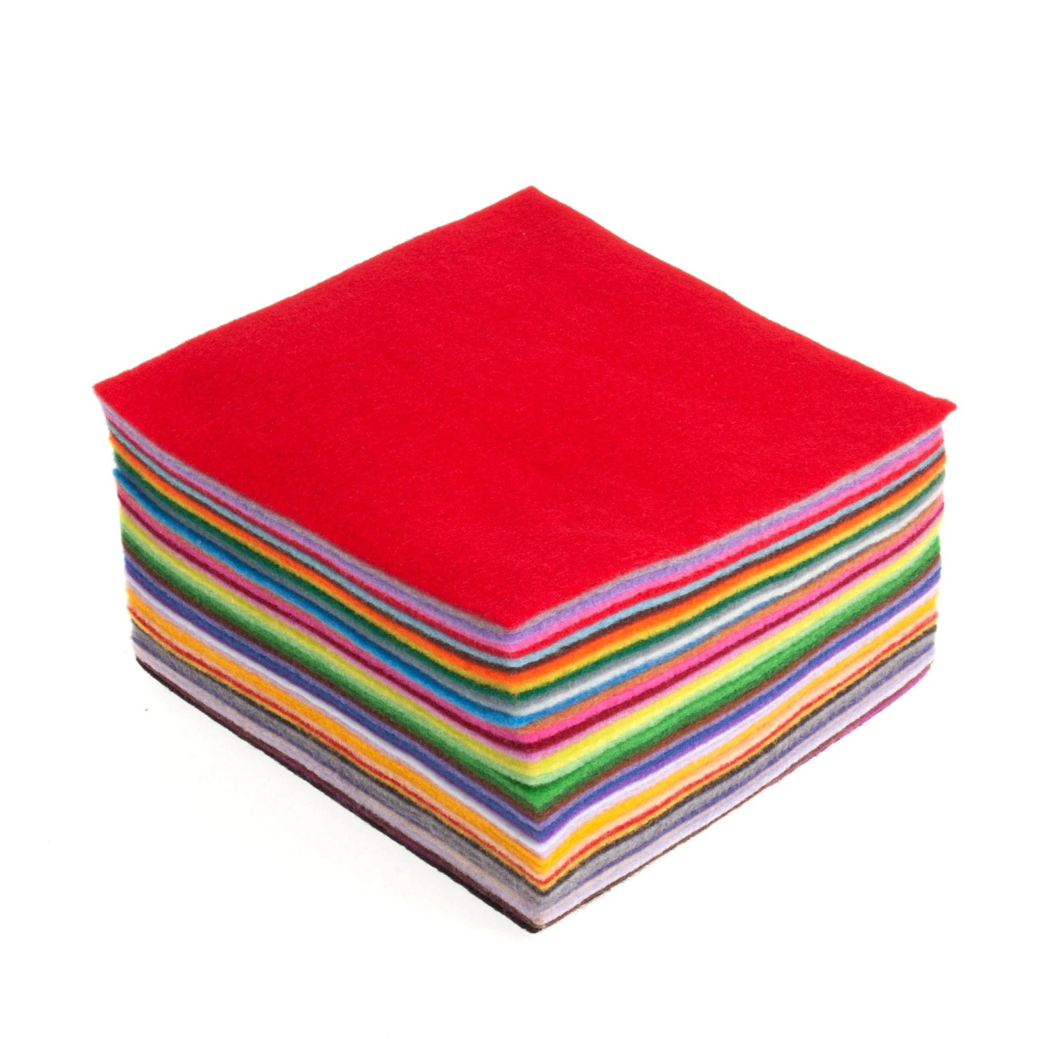Trimits Assorted Felt Squares - 15 X 15cm - Pack Of 42 2 Trimits Assorted Felt Squares - 15 X 15cm - Pack Of 42 - Image 2
