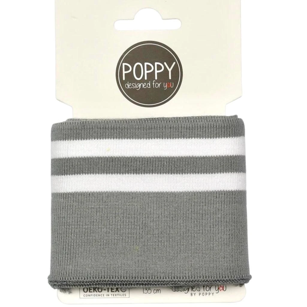 Striped Ribbed Cuffs - 135cm 4 Striped Ribbed Cuffs - 135cm - Image 4