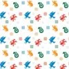 Snowflake Houses Harry Potter Cotton Fabric