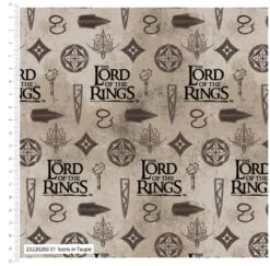 Lord Of The Rings Cotton Fabric -Ernst Fabric Store LordofTheRings CottonPrints Icons