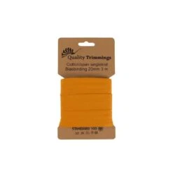 20mm Stretch Bias Binding Tape - 3 Metres -Ernst Fabric Store Ochre
