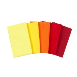 Plain 5 Piece Cotton Fat Quarter Bundle -Ernst Fabric Store TR022 FQ 0003 1Large 1