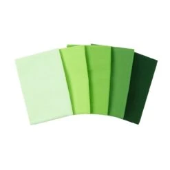 Plain 5 Piece Cotton Fat Quarter Bundle -Ernst Fabric Store TR022 FQ 0004 1Large