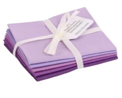 Plain 5 Piece Cotton Fat Quarter Bundle -Ernst Fabric Store TR022 FQ 0006Large