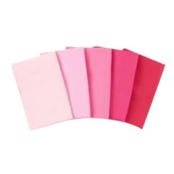 Plain 5 Piece Cotton Fat Quarter Bundle -Ernst Fabric Store TR022 FQ 0007 1Large