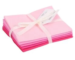 Plain 5 Piece Cotton Fat Quarter Bundle -Ernst Fabric Store TR022 FQ 0007Large