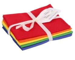 Plain 5 Piece Cotton Fat Quarter Bundle -Ernst Fabric Store TR022 FQ 0010Large