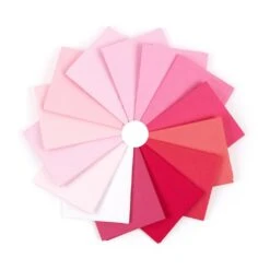 Plain 14 Piece Cotton Fat Quarter Bundle - Big Pack -Ernst Fabric Store TR022 FQ 0035 1