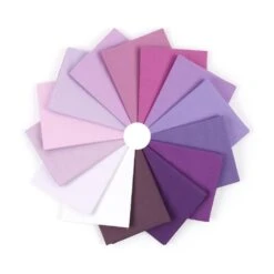 Plain 14 Piece Cotton Fat Quarter Bundle - Big Pack -Ernst Fabric Store TR022 FQ 0036 1