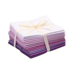 Plain 14 Piece Cotton Fat Quarter Bundle - Big Pack -Ernst Fabric Store TR022 FQ 0036