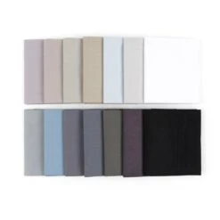 Plain 14 Piece Cotton Fat Quarter Bundle - Big Pack -Ernst Fabric Store TR022 FQ 0037 2
