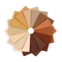 Plain 14 Piece Cotton Fat Quarter Bundle - Big Pack -Ernst Fabric Store TR022 FQ 0038 1