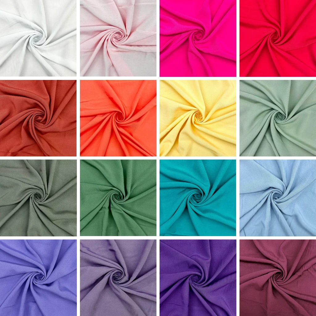 Plain Viscose Poplin Fabric 1 Plain Viscose Poplin Fabric