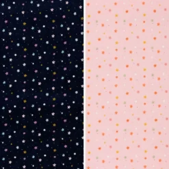 Multicoloured Mini Floral Nicky Velour Fabric