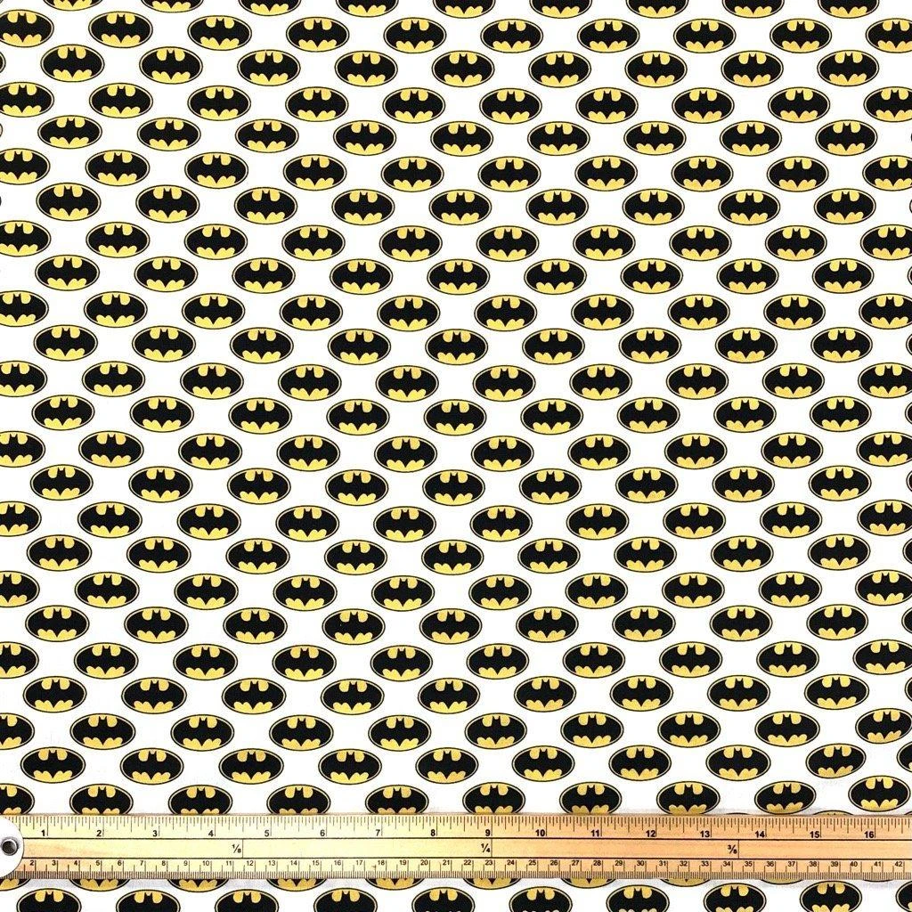 Batman Logo Cotton Fabric 2 Batman Logo Cotton Fabric - Image 2