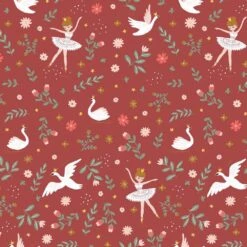 Ballerinas And Swans Organic Sweatshirt Fabric 5 Ballerinas And Swans Organic Sweatshirt Fabric -Ernst Fabric Store image 02e369d2 732c 4397 bee2 4c95229891fb