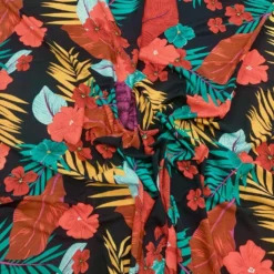 Large Tropical Flowers And Leaves Crepe Fabric 8 Large Tropical Flowers And Leaves Crepe Fabric -Ernst Fabric Store image 081971a8 bfb0 49ee adb7 f972f386b31d