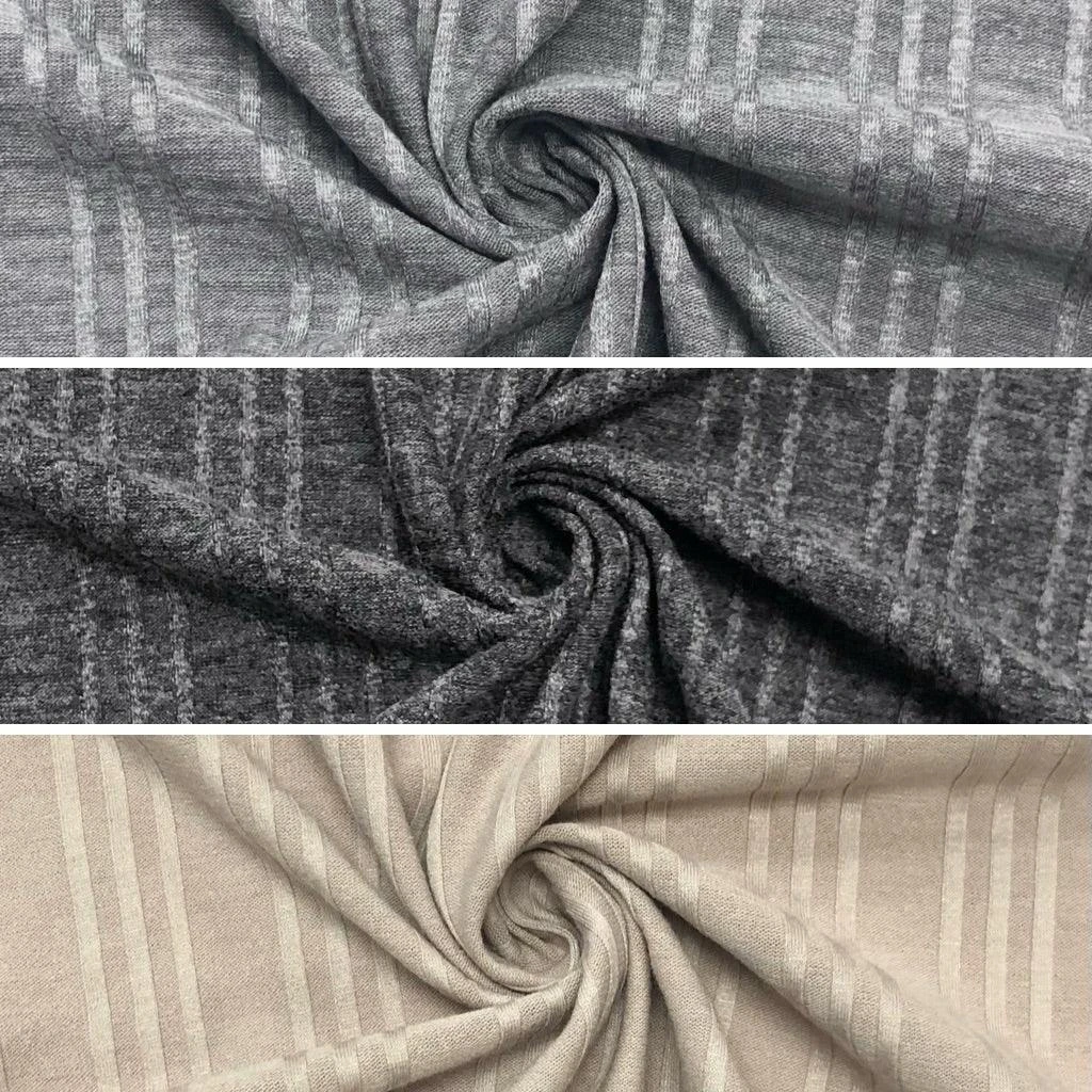 Wide Ribbed Jersey Fabric 1 Wide Ribbed Jersey Fabric