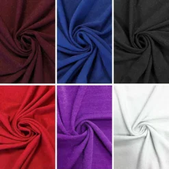 Plain Lurex Scuba Fabric