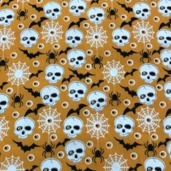 Skulls And Bats Halloween Polycotton Fabric -Ernst Fabric Store image 137d8a00 fac6 4a9a 9dec 32c8f6c88fea