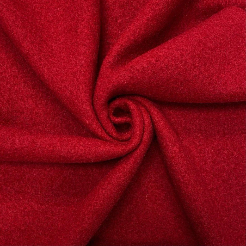 Remnants Of Plain 100% Boiled Wool Fabric 8 Remnants Of Plain 100% Boiled Wool Fabric - Image 8