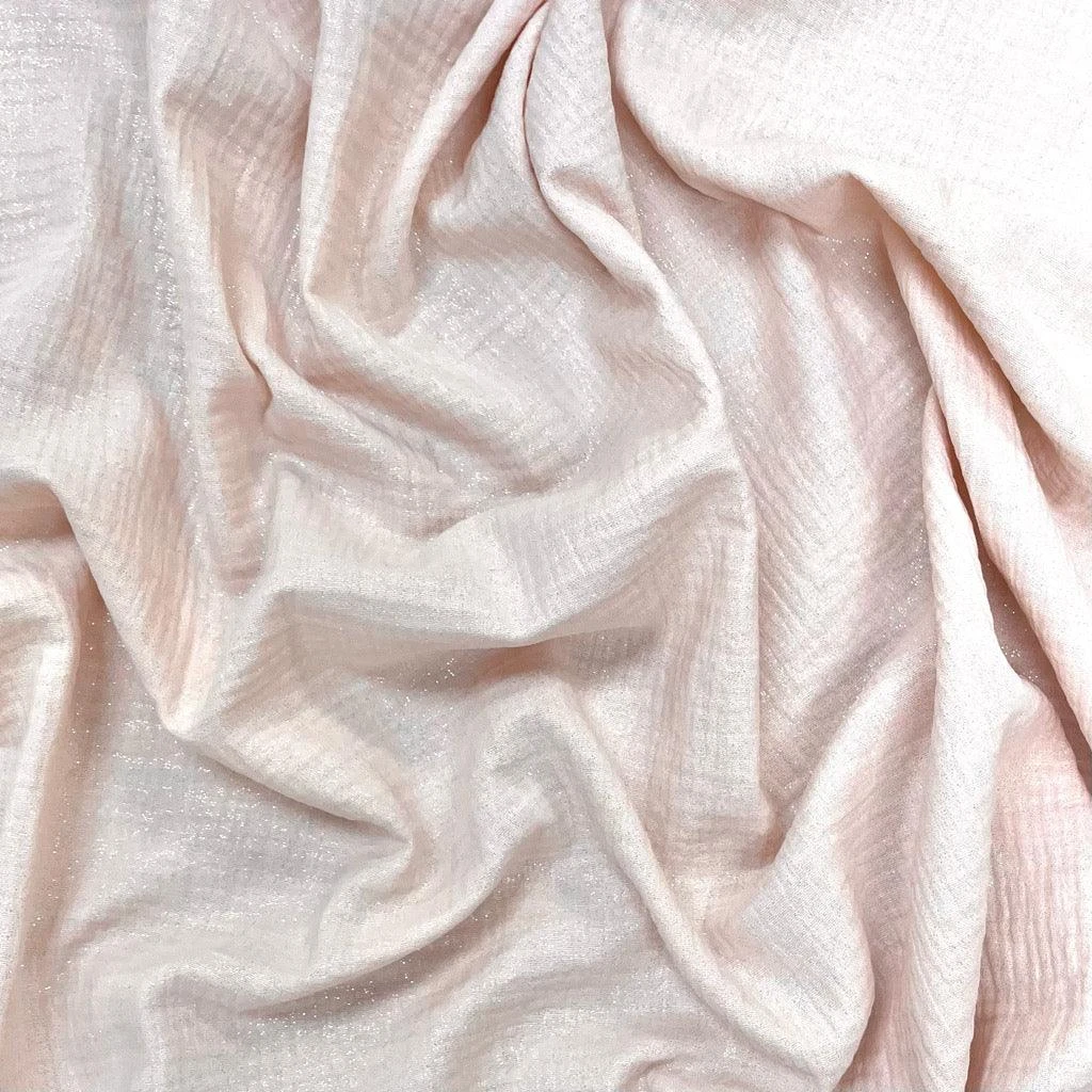 Glitter Look Double Gauze Fabric 2 Glitter Look Double Gauze Fabric - Image 2