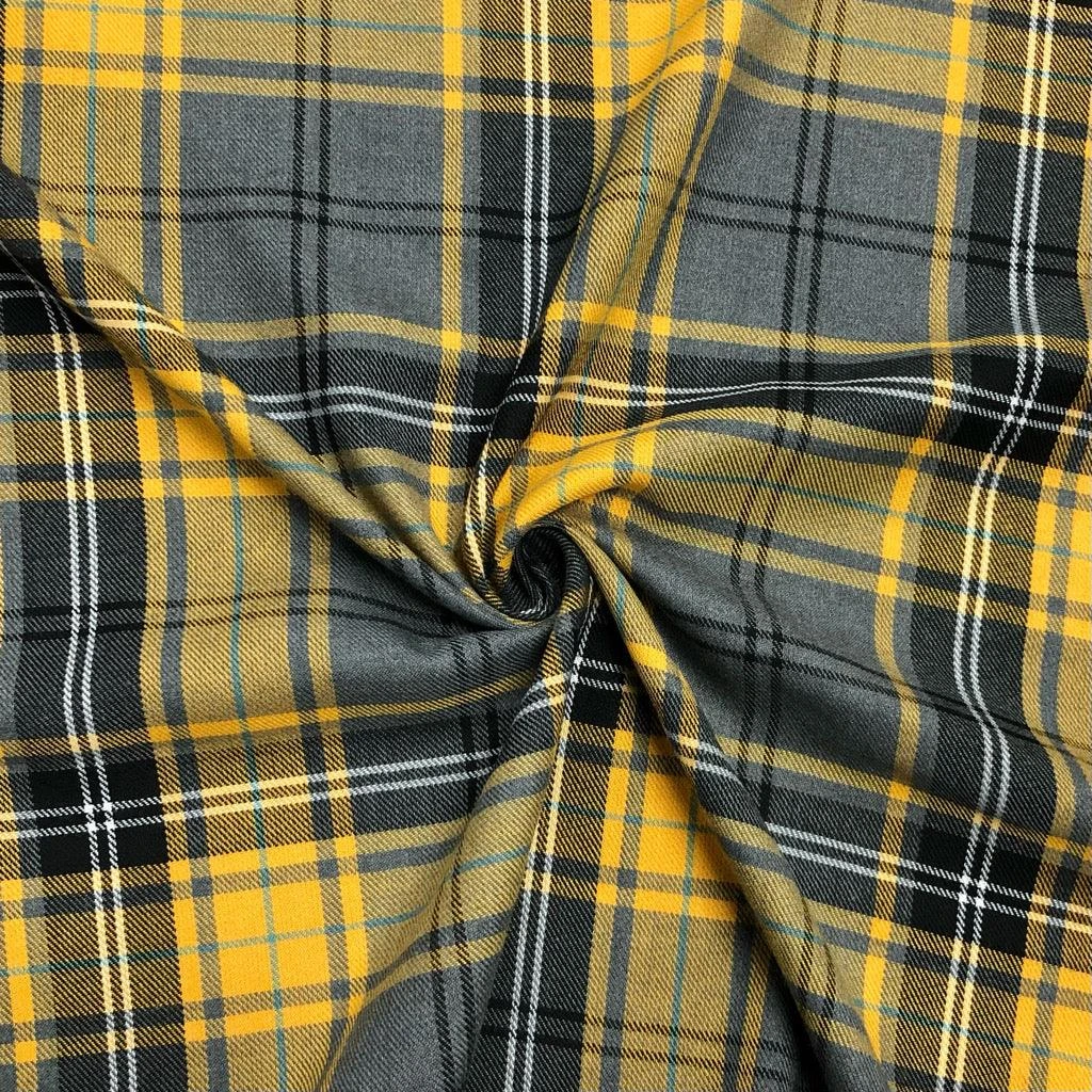PolyViscose Tartan Fabric 6 PolyViscose Tartan Fabric - Image 6