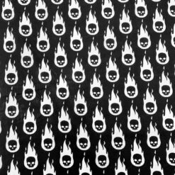 Flaming Skulls Polycotton Fabric 7 Flaming Skulls Polycotton Fabric -Ernst Fabric Store image 24a82a0c ecc8 4bec 8167 9dc34bcfe6e8