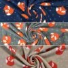 Sleeping Foxes Anti Pill Polar Fleece Fabric