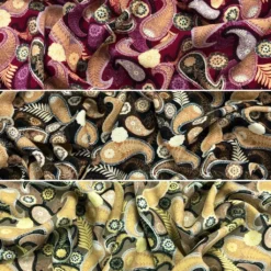 Paisley Viscose Challis Fabric