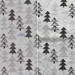 Pine Tree Colour Changing Jersey Fabric