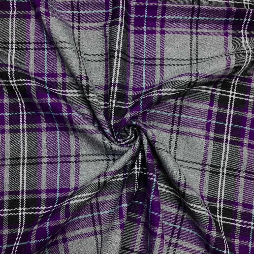 PolyViscose Tartan Fabric 5 PolyViscose Tartan Fabric - Image 5
