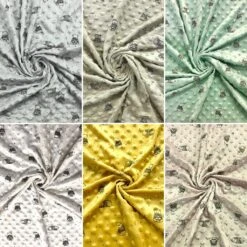 Bears Dimple Fleece Fabric