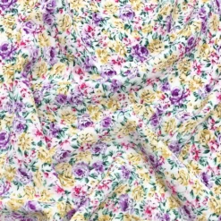 Mini Multicoloured Floral Polyester Crepe Fabric -Ernst Fabric Store image 590c21f6 15ce 4c4e a3ea 8fb6f6925682