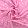 1 72cm Panel Stars On Pink Lycra Spandex Fabric