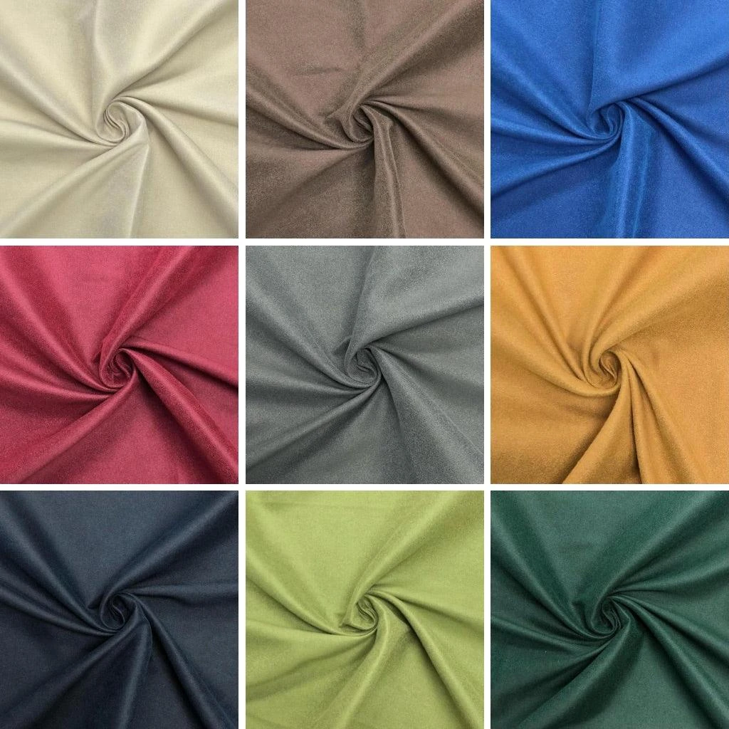 Plain Faux Suede Fabric 1 Plain Faux Suede Fabric