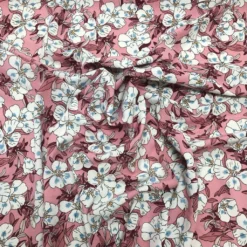 Blushing Cartoon Flowers Crepe Fabric 11 Blushing Cartoon Flowers Crepe Fabric -Ernst Fabric Store image 6ca4166a 89e5 4279 845b c09b7e253041