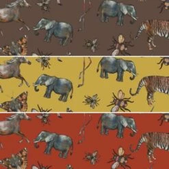 Zoology Cotton Jersey Fabric