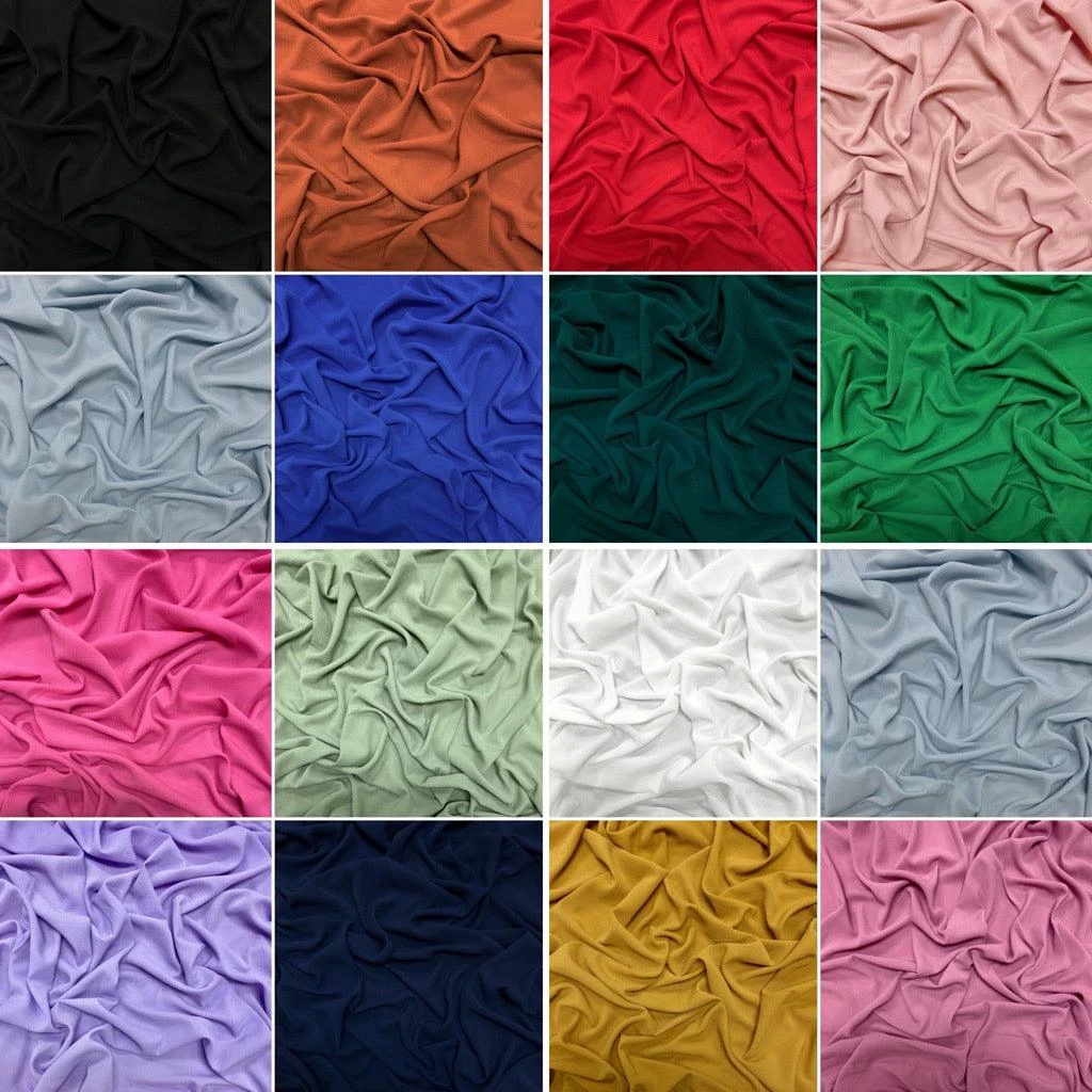 Plain Bubble Crepe Fabric 1 Plain Bubble Crepe Fabric