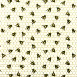 Bees On Honeycomb Rose & Hubble Cotton Poplin Fabric 6 Bees On Honeycomb Rose & Hubble Cotton Poplin Fabric -Ernst Fabric Store image 8b0d6313 a41b 45ec 94a6 fa9993038b44