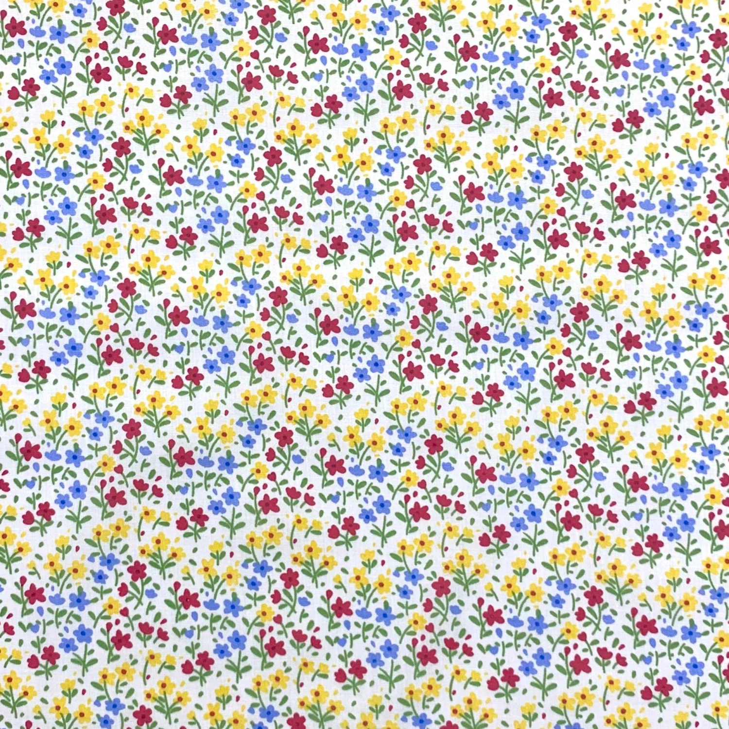 Small Flower Land Polycotton Fabric 4 Small Flower Land Polycotton Fabric - Image 4