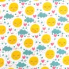 Sun And Clouds Polycotton Fabric