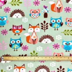 Forest Animals Anti Pill Polar Fleece Fabric 6 Forest Animals Anti Pill Polar Fleece Fabric -Ernst Fabric Store image 8d598d0a 28df 4931 8271 cb1abd2c83d8