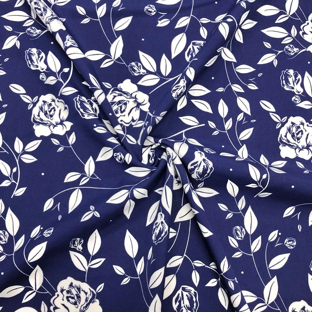 Rose Garden Crepe Fabric 7 Rose Garden Crepe Fabric - Image 7