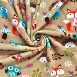 Forest Animals Anti Pill Polar Fleece Fabric 7 Forest Animals Anti Pill Polar Fleece Fabric -Ernst Fabric Store image a19401e5 9e2b 4327 913c 151b9edffdb6